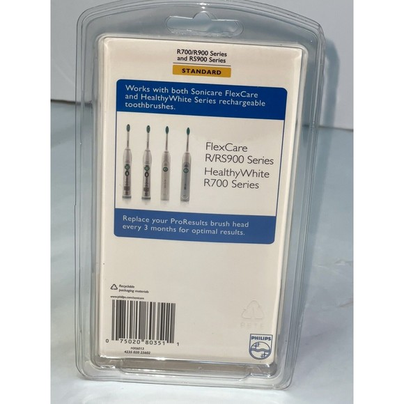 Philips Sonicare Toothbrush Pro Results 3 Replacement Brush Heads RS900 series - Picture 2 of 12